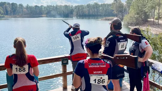 Shotgun team at Lower East Coast Conference deck shoot