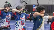 Flames, Lady Flames archers fine-tune sights for USA Archery Collegiate Indoor Nationals