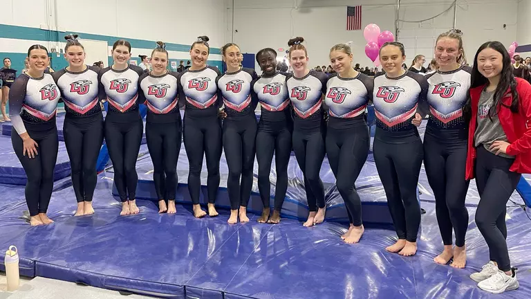 Gymnasts sharpen routines, maintain high scores at Cherry Blossom Invitational