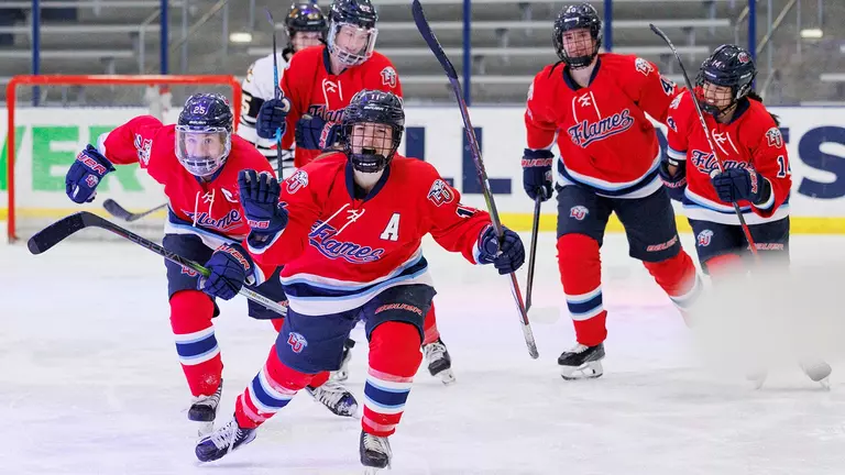All five Liberty men’s, women’s hockey teams set to begin national title quests