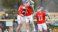Men’s lacrosse completes Spring Break sweep, upsets No. 2 Northeastern