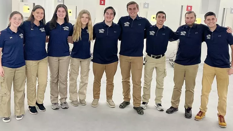 First-year Air Pistol team places second at National Qualifier at Ohio State