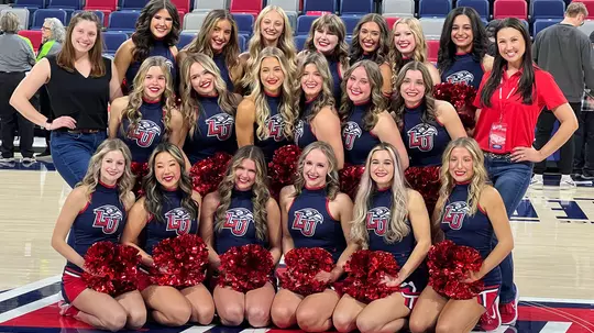 LU Dance team portrait Liberty Arena