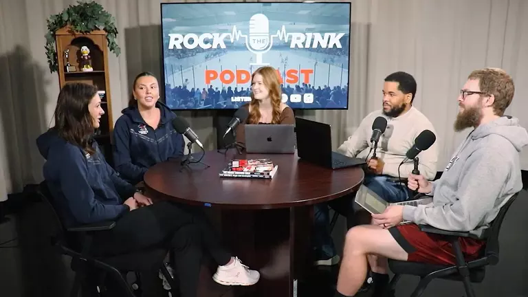 Carle, Glynn join Rock the Rink podcast to help anchors recap ACHA Nationals experience