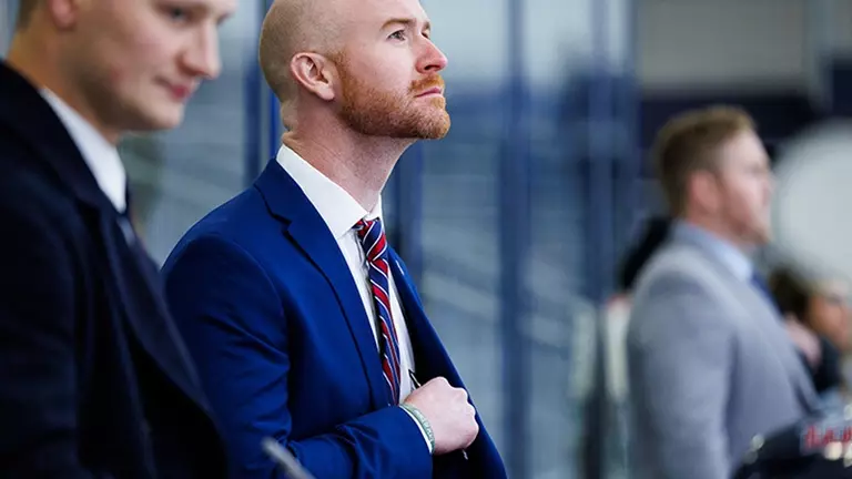 Hughes to transition from DII men’s hockey head coach to DI assistant coach