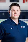 X from the Men’s D1 Hockey had his headshot taken in the Lahaye Ice Center on August 27, 2025. (Photo by Simon Barbre)