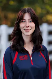 Ayva Anderson with the Liberty Equestrian Team is photographed for Club Sports Headshots at the Liberty Mountain Equestrian Center on August 28th, 2025. (Photo by Grace Greer)
