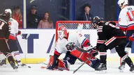 Last-minute goal by Flames forward DeBrito burns Icepack in overtime, 1-0