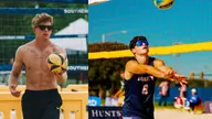 Men’s beach volleyball splits four dual matches at season-opening tournament in South Carolina