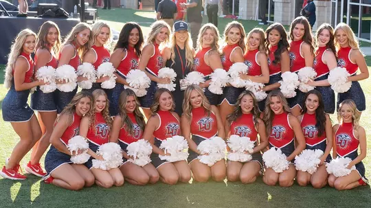 LU Dance team with new Head Coach Liz Hubbard