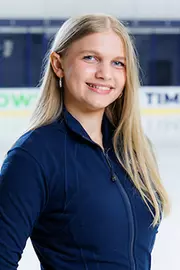 Amber Banghart with Figure Skating is photographed for Club Sports Headshots on August 27, 2025. (Photo by KJ Jugar)