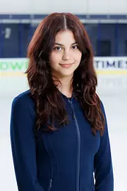 Aneska Kruger with Figure Skating is photographed for Club Sports Headshots on August 27, 2025. (Photo by KJ Jugar)