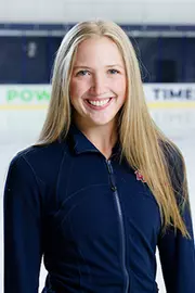 Anna Holloway with Figure Skating is photographed for Club Sports Headshots on August 27, 2025. (Photo by KJ Jugar)