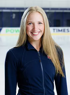Anna Holloway with Figure Skating is photographed for Club Sports Headshots on August 27, 2025. (Photo by KJ Jugar)