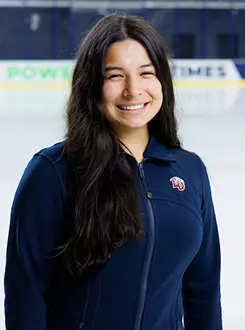 Ava Basler with Figure Skating is photographed for Club Sports Headshots on August 27, 2025. (Photo by KJ Jugar)