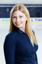 Caroline Colson with Figure Skating is photographed for Club Sports Headshots on August 27, 2025. (Photo by KJ Jugar)