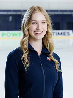 Emma Zajonc with Figure Skating is photographed for Club Sports Headshots on August 27, 2025. (Photo by KJ Jugar)