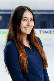 Jasmine Hodnicki with Figure Skating is photographed for Club Sports Headshots on August 27, 2025. (Photo by KJ Jugar)