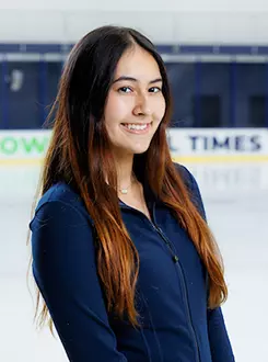Jasmine Hodnicki with Figure Skating is photographed for Club Sports Headshots on August 27, 2025. (Photo by KJ Jugar)