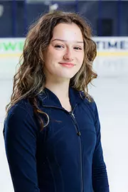 Kaitlyn Doud with Figure Skating is photographed for Club Sports Headshots on August 27, 2025. (Photo by KJ Jugar)