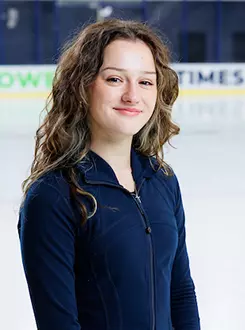 Kaitlyn Doud with Figure Skating is photographed for Club Sports Headshots on August 27, 2025. (Photo by KJ Jugar)