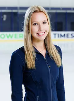 Lauren Weiss with Figure Skating is photographed for Club Sports Headshots on August 27, 2025. (Photo by KJ Jugar)