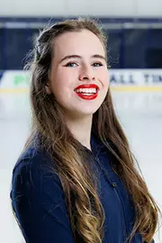 Macy Clemons with Figure Skating is photographed for Club Sports Headshots on August 27, 2025. (Photo by KJ Jugar)