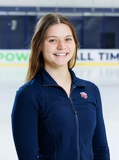 Maggie Duhaime with Figure Skating is photographed for Club Sports Headshots on August 27, 2025. (Photo by KJ Jugar)