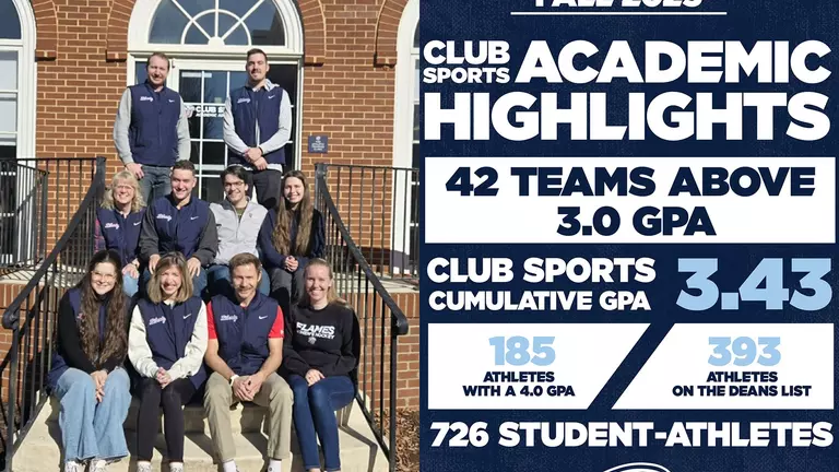 Club Sports student-athletes reach new benchmark of success with 3.43 cumulative GPA
