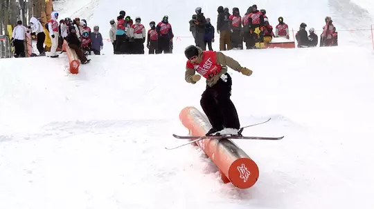 Eli Malek Liberty skier