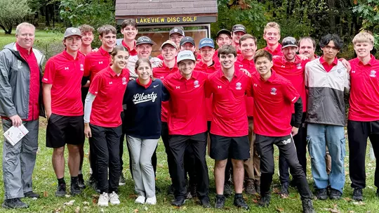 Disc golf team at Mid-Atlantic Championships