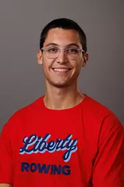 Aiden Lovelace with the Rowing Team is photographed for Club Sports on September 14, 2026. (Photo by Dawn Baker)