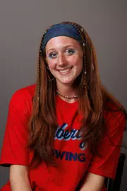 Carolina Livingston with the Rowing Team is photographed for Club Sports on September 14, 2026. (Photo by Dawn Baker)