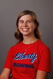Evelyn Rouland with the Rowing Team is photographed for Club Sports on September 14, 2026. (Photo by Dawn Baker)