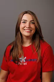 Jacqueline Jurgovan with the Rowing Team is photographed for Club Sports on September 14, 2026. (Photo by Dawn Baker)