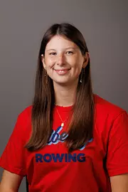 Olivia Henderson with the Rowing Team is photographed for Club Sports on September 14, 2026. (Photo by Dawn Baker)