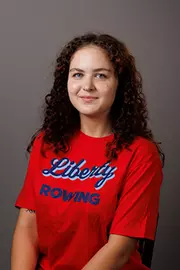Reagan Horcher with the Rowing Team is photographed for Club Sports on September 14, 2026. (Photo by Dawn Baker)
