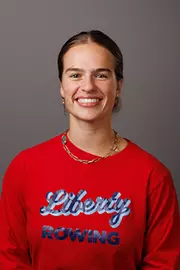 Rebecca Couric with the Rowing team is photographed for Club Sports on September 14, 2026. (Photo by Dawn Baker)