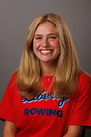 Sophia Knutson with the Rowing Team is photographed for Club Sports on September 14, 2026. (Photo by Dawn Baker)