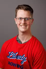 Tristan Fitzgerald of the Rowing Team is photographed for Club Sports on September 14, 2026. (Photo by Dawn Baker)