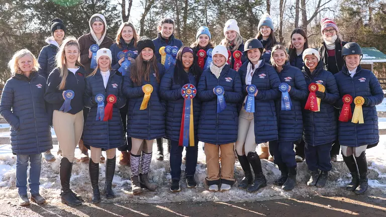 Hunt Seat riders reap several ribbons, win one of two shows at Mary Washington