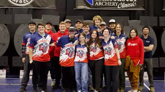 Archery team at Lancaster Classic