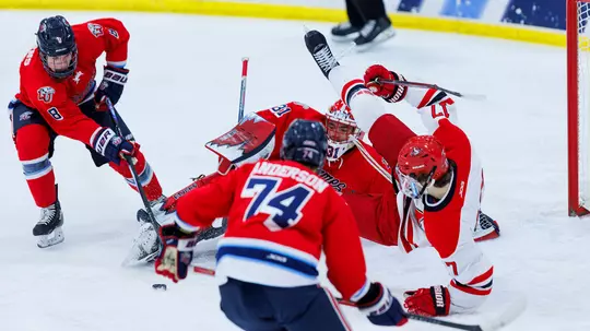 Konrad Kausch Liberty goalie