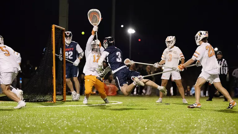 Men’s lacrosse suffers first-ever loss to preseason ALC favorite host Volunteers