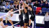 Flames ousted by Cavaliers in three-set semifinal at East Coast Championships