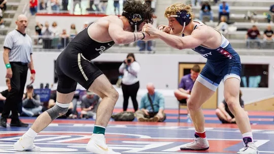 Sophomore Matox Allen at MAC Championships