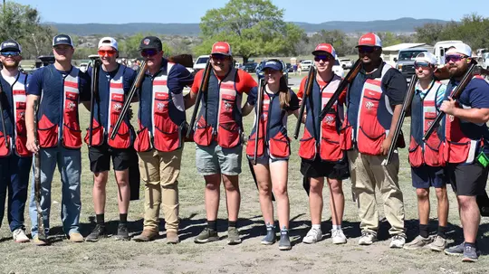 Shotgun team at ACUI National Championships in San Antonio