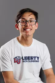 Jonathan Gamboa with the Rock Climbing Team is photographed for Club Sports on March 10, 2026. (Photo by Emily Cuthrell)