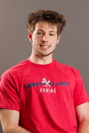 Caleb Lutke with the Rowing Team is photographed for Club Sports on March 10, 2026. (Photo by Emily Cuthrell)