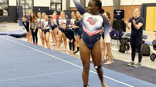 Mali Campbell Liberty gymnast